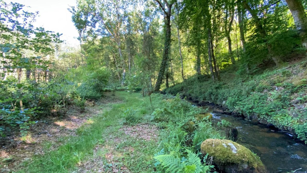 Studio aux Sources de la Chabanne Saint-Hilaire-les-Courbes Extérieur photo